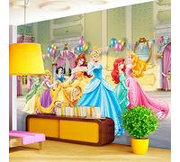 AG Design FTDXXL 2227 Disney Princess Papier Peint Photo pour Chambre d'enfant 360 x 255 cm - 4 pièces, Papier, Multicolore, 0,1 x 360 x 255 cm