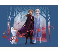 AG Design La Reine des Neiges II Disney, Papier Peint Photo Non tissé pour Une Chambre pour Un garçon, Une Chambre d'enfant, 155 x 110 cm