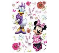 AG Design Minnie et Daisy en fleurs, Disney, autocollant décoratif pour murs, meubles et décoration de chambre d'enfant, 42,5 x 65 cm, DK 1736 Multicolore 5 x 65 cm