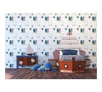 AG Design - Papier Peint Photo - Le Monde de Némo Disney - Non Tissé - Papier Peint Photo pour Chambre d'enfants - 0, 53 x 10, 05-1 Rouleau - WPD 9757 G