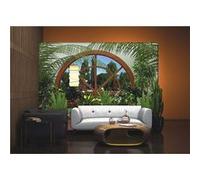 AG Design - Papiers Peint Photo - Jardin d'hiver - Tapisserie Photo - Poster Photo géant - 360x254 cm - 4 lés - FTS 0162 G