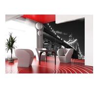 AG Design - Papiers Peint Photo - Le Pont de Brooklyn - Tapisserie Photo - Poster Photo géant - 360x254 cm - 4 lés - FTS 1305 G