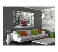 AG Design - Papiers Peints intissé - Bus Londonien - Tapisserie Photo - Poster Photo géant - 160x110 cm - 1 lés - FTNM 2614 G