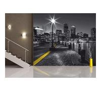 AG Design - Papiers Peints intissé - Digue - Tapisserie Photo - Poster Photo géant - 360x270 cm - 4 lés - FTNS 2467 G
