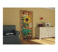 AG Design - Papiers Peints intissé - Tournesol - Tapisserie Photo - Poster Photo géant - 90 x 202 cm - 1 lés - FTNV 2841 G