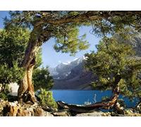 AG Design - Peinture Murale - Rivière - Tapisserie Photo - Poster Photo Géant - 180x127 cm - 1 lés - FTSs 0833 Papier Bleu Noir