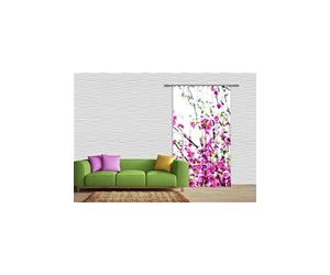 AG Design Rideaux - Fleurs - Rideaux Enfants - Impression Photo 3D - 180 x 160 cm - 1 voilages - FCSL 7525
