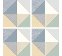 AG Design - Sticker Mural Adhesive - Autocollant de tuile de décalque - Sticker décoratif - 30 x 30 cm - 1 Fragment - SS 3865
