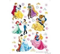 AG Design - Sticker Mural Adhesive Disney - Autocollant - Princesse Disney - Sticker décoratif - 65x85cm - 1 Fragment - DK 1774 G