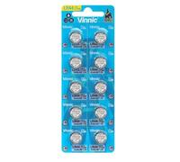 AG13 Vinnic / AG13 / L1154 / LR44 / 157 / V13GA / RW82 / A76 blister de 10