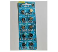 AG6/ / /371/537/30/ Lot de 10 Piles Boutons Alcalines pour Montre, Calculatrice, Jouet, Laser, Pendule, Thermomètre et Appareil