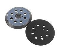 Agatige 2PCS Plaque de Support de Ponçage, Disques de Ponçage pour Cloisons Sèches à 3 Trous, Disque de Remplacement, Disque de Ponçage, Tampon de Support de Polissage pour Ponceuse
