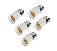 Agatige 5 PCS E27 Vers B22 Adaptateur De Douille, Ampoule Baillonette | Support Lampe LED Convertisseur Base Ampoule Douille Adaptateur Convertisseur Supports Lampe Adaptateur Douille Pour Éclairag