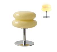 Agatige Lampe Champignon Pour Chambre À Coucher, USB Petite Lampe De Chevet Rétro En Forme De Tarte Aux Œufs Décoration Unique En Forme De Champignon Pour Maison Veilleuse De Bureau Avec Bouton