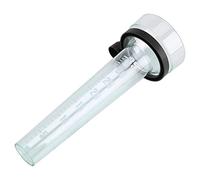 Agatige Pluviomètre d'extérieur, odomètre en Plastique de 35 mm, Tube de Mesure de Pluie Facile à Lire, Outil de Mesure météo précis pour Jardin extérieur, Cour, pelouse