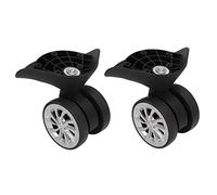 Agatige Roues à Bagages de 1 Paire, Roues de Valise Roues Roues Roues Nylon Nylon Bagages pivotants Rouleaux à Rouleaux pour Le Voyage de Mise à Niveau de Remplacement