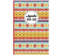Agenda 2020-2021: Agenda Scolaire De Poche (Août 2020-Juillet 2021), 1 Jour Par Pages, Collège, Lycée, Bureau, Organisateur Hebdomadaire Et Mensuel, Semainier, Motif Boho Chic Pour Fille, Couverture S