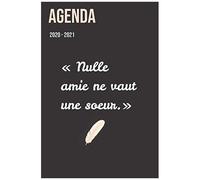 Agenda 2020 2021 Agenda Scolaire Journalier Citation Philosophie Poésie Format 15,24 X 22,86 Cm: Cahier Pour Une Année Scolaire Réussie