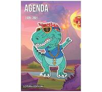 Agenda 2020 2021 Agenda Scolaire Journalier Dinosaure Format 15,24 X 22,86 Cm: Cahier Pour Une Année Scolaire Réussie