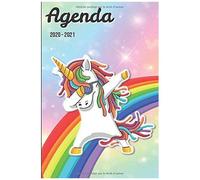 Agenda 2020 2021 Agenda Scolaire Journalier Licorne Dab Format 15,24 X 22,86 Cm: Cahier Pour Une Année Scolaire Réussie