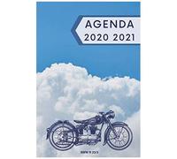 Agenda 2020 2021: Agenda Scolaire Semainier, 1 Semaine Sur 2 Pages, Un Calendrier Pour La Rentrée Scolaire 2020 2021 De Septembre 2020 À Septembre 2021 Agenda Des Plus Belles Motos