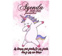 Agenda 2020 2021 Journalier: Agenda Licorne 2020 2021 Scolaire , Semainier Idéal Rentrée Étudiants Primaire , Collège Et Lycée, Pour Le Travail Ou En Agenda Familial Le Cadeau Idéal Pour Bien Comm