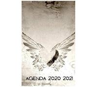 Agenda 2020 2021 Journalier Coeur Ange: 280 Pages Une Page Par Jour De La Semaine Et Samedi/Dimanche Sur La Même Format: 12,7 X 20,32 Cm, Agenda Idéal Collège, Lycée, Etudiants Et Professionnels.