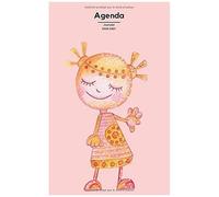 Agenda 2020 2021 Journalier: Planificateur Etudiant / Prof, 1 Jour Par Page, Format De Poche 12,7 X 20,3 Cm, Couverture Charmant Dessin Petite Fille, Agenda Scolaire Août 2020 À Juillet 2021