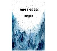 Agenda 2021 2022 A5: Semainier 1 Semaine Sur Deux Pages ,15 Mois De Mai 2021 Ã Juin 2022 , Format A5 (15,24 * 22,86 Cm) Couleur : Bleu Vague