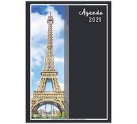 Agenda 2021 Journalier A4: Grand Format ProfessionnelPlanificateur Et Calendrier De Rendez-Vous A4 Avec Heures Du 1er Janvier 2021 Au 31 Décembre 2021 Liste Des Tâches Quotidiennes Agenda, Orga