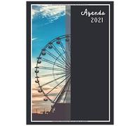 Agenda 2021 Journalier A4: Grand Format ProfessionnelPlanificateur Et Calendrier De Rendez-Vous A4 Avec Heures Du 1er Janvier 2021 Au 31 Décembre 2021 Liste Des Tâches Quotidiennes Agenda, Orga