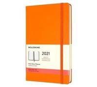 Agenda 2021 journalier Moleskine Rigide grand format Orange Orange G