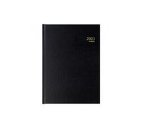 Brepols - Bremax 1 Agenda Journalier - Couverture noire 1 Jour par Page - 21x 29 cm - 2024