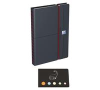 Agenda 2023, format Oxford, 10x15 cm, une semaine par double page, couleurs gris et rouge