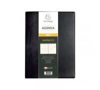Agenda 2024 Semainier Eurotime 27s Exacompta 21 X 27 Cm Janvier À Décembre Noir