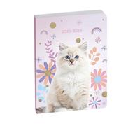 Agenda - 2025/2026 - Scolaire - Chat - 1page Par Jour - Septembre À Septembre - Forum Animaux