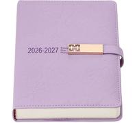 Agenda 2026-2027 Agenda académique 2026-2027 A5 une page par jour planificateur de mi-année de juillet 2026 à juin 2027