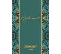 Agenda 2026 2027 Mensuel: 2 Ans - Format de Poche A5 - Couverture Mate - Planning Mensuel - Organisation Personnelle et Professionnelle