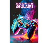 Agenda 2026 2027 Scolaire: Boostez votre productivité, optimisez vos études et brillez dans toutes vos matières grâce à notre Planificateur Journalier 1 Jour Par Page au format A5 Thème Gamer