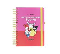 Agenda 2026-27 Hello Kitty & Friends x Mr. Wonderful Hebdomadaire - On est la meilleure équipe