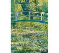 AGENDA 2026 CLAUDE MONET - MONET - FORMAT 16.5x21.6cm (sg) + offert un agenda de poche 2026