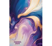Agenda 2026 journalier 2 page par jour XXL: Carnet organiseur de bureau professionnel simple & pratique avec heures. Planificateur annuel français sur 12 mois. Cahier de bord grand format a4