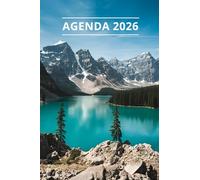 AGENDA 2026 - PAYSAGE: Petit format de poche | 4 langues | Janvier à Décembre 2026 | 52 semaines | 1 semaine sur 2 pages | Format pratique 10x15 cm, 115 pages | Fantaisie, original | Cadeau à offrir