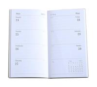Agenda 2027 de Poche Format Poche Organiseur 365 Jours Carnet A6 | pour Bureau, École, , Vacances, Réunion, Étude, Travail Planificateur Journal