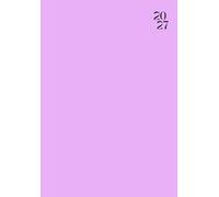 Agenda 2027 Semainier A5 Vertical : Violet - 1 Semaine sur 2 Pages | Planificateur Hebdomadaire 12 Mois de Janvier à Décembre en Français | Couverture ... avec Horaire pour Rendez-Vous | Konomolok.