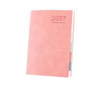 Agenda 2027 Semainier Avec Onglets, Stylo Rechargeable, Épais, Carnet A5 | Planning Mensuel Calendrier 2027 Pour rendez-vous, liste maison école bureau travail études