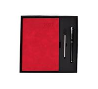 Agenda 2027 Semainier avec stylo et recharge, écriture fluide, couverture | Planning Mensuel Calendrier 2027 Pour École, Collège, Lycée, Université, Bureau, Travail, Études, Affaires,