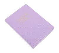 Agenda A7 2027 en PU Pourpre, Planning Mensuel et Hebdomadaire | Carnet de Poche pour Professionnels et Enseignants, Format Portefeuille, Couverture Lisse, Pages Papier