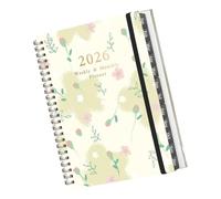 Agenda académique 2026 avec listes de choses à faire, pages de calendrier, papier recyclable de qualité supérieure, gestion du temps, carnet de notes