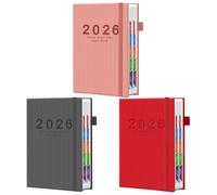 Agenda annuel 2026 - Carnet de planification A5 - Organisation des listes de choses à faire, maison, école, bureau, salle de classe, salle de réunion, studio, planificateur de tâches